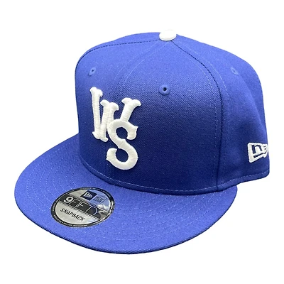 Winston-Salem Dash Royal Blue "West Side" Grey UV MiLB New Era 9FIFTY Snapback Hat