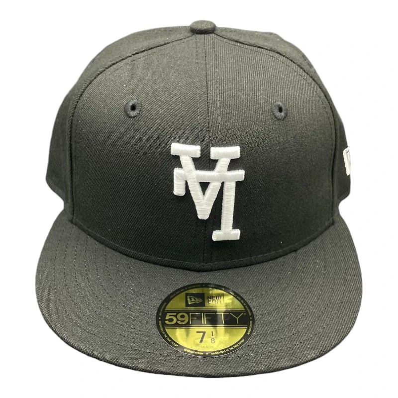 Los Angeles Dodgers Black and White Upside Down LA Gray UV 59FIFTY Fitted Hat