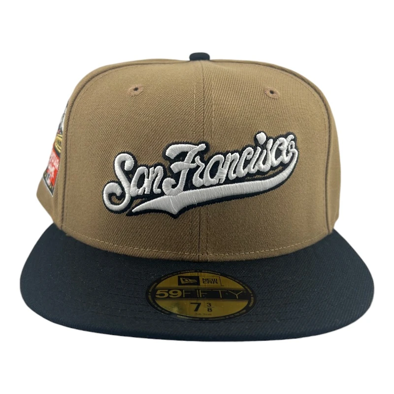 San Francisco Giants Brown and Black "Khaki Fall" 2007 ASG Patch Gray UV New Era 59FIFTY Fitted Hat