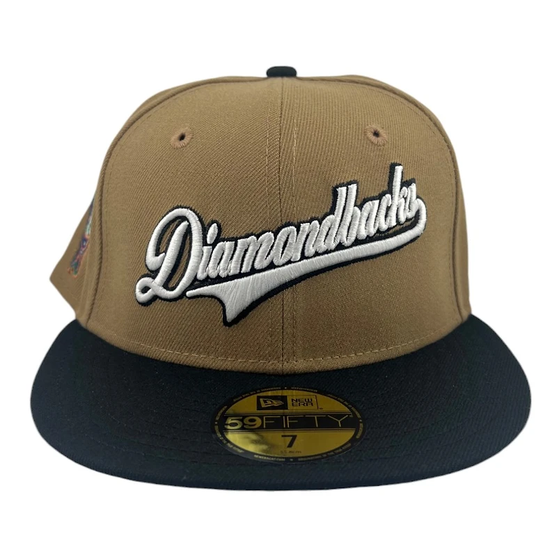 Arizona Diamondbacks Brown and Black "Khaki Fall" 1998 Inaugural Patch Gray UV New Era 59FIFTY Fitted Hat