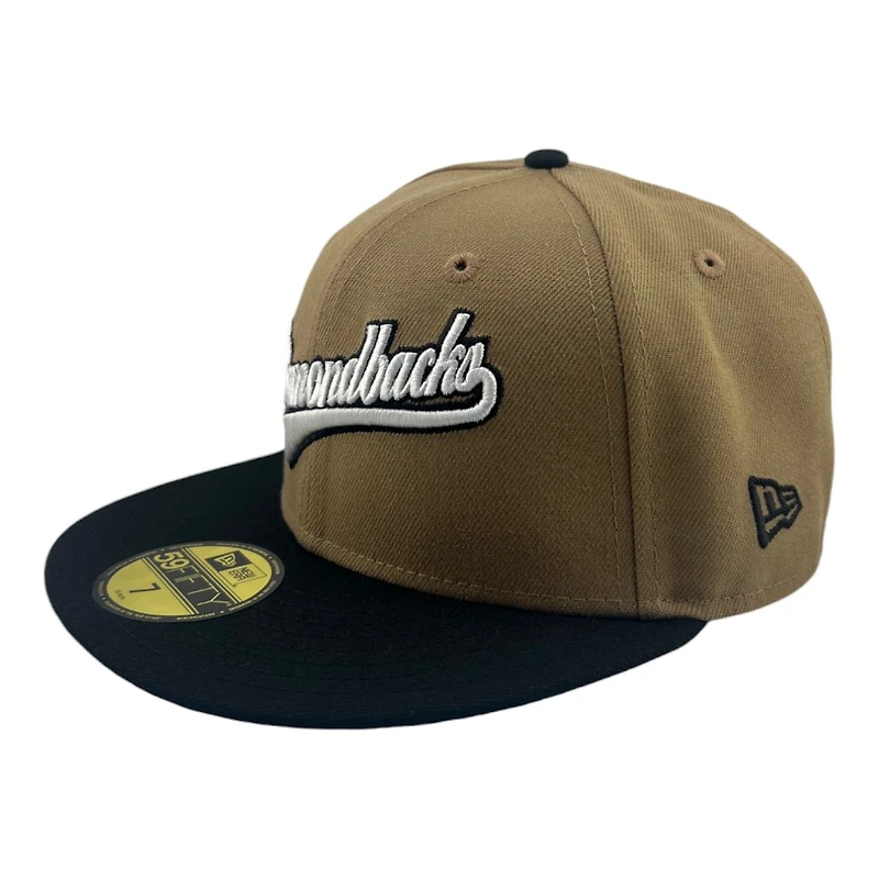 Arizona Diamondbacks Brown and Black "Khaki Fall" 1998 Inaugural Patch Gray UV New Era 59FIFTY Fitted Hat