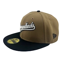 Arizona Diamondbacks Brown and Black "Khaki Fall" 1998 Inaugural Patch Gray UV New Era 59FIFTY Fitted Hat