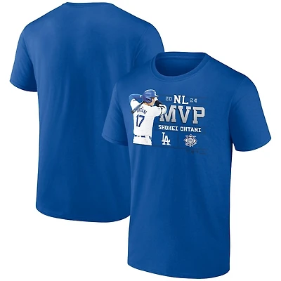Los Angeles Dodgers Shohei Ohtani 2024 NL MVP Royal Blue T-Shirt