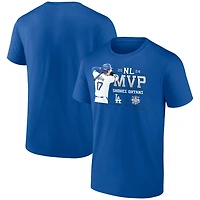Los Angeles Dodgers Shohei Ohtani 2024 NL MVP Royal Blue T-Shirt