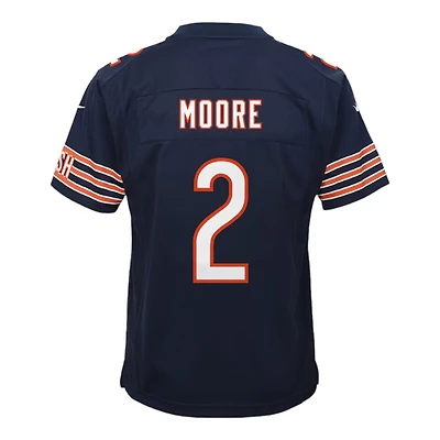 Youth Chicago Bears D.J. Moore Navy Nike Game Jersey