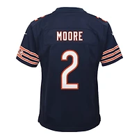 Youth Chicago Bears D.J. Moore Navy Nike Game Jersey