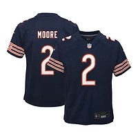 Youth Chicago Bears D.J. Moore Navy Nike Game Jersey