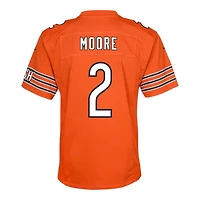 Youth Chicago Bears D.J. Moore Orange Alternate Nike Game Jersey