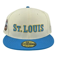 St. Louis Blues Chrome and Blue Winter Classic Patch UV New Era 59FIFTY Fitted Hat