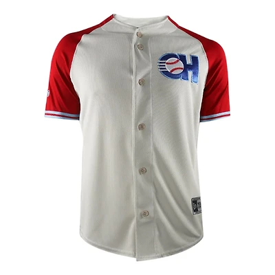 Charros de Jalisco Mexico Liga Mexicana Beisbol New Era Cream Jersey