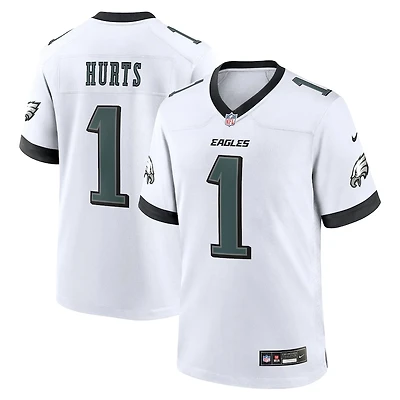 Philadelphia Eagles Jalen Hurts White Nike Team Game Jersey