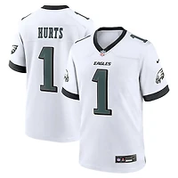 Philadelphia Eagles Jalen Hurts White Nike Team Game Jersey