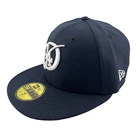 Los Angeles Dodgers Navy City Connect Gray UV New Era 59FIFTY Fitted Hat