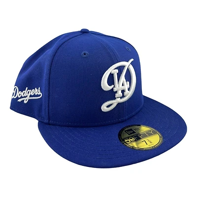 Los Angeles Dodgers Royal Blue City Connect Gray UV New Era 59FIFTY Fitted Hat