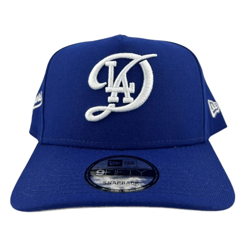 Los Angeles Dodgers Royal Blue City Connect Gray UV New Era 9FIFTY A-Frame Snapback Hat