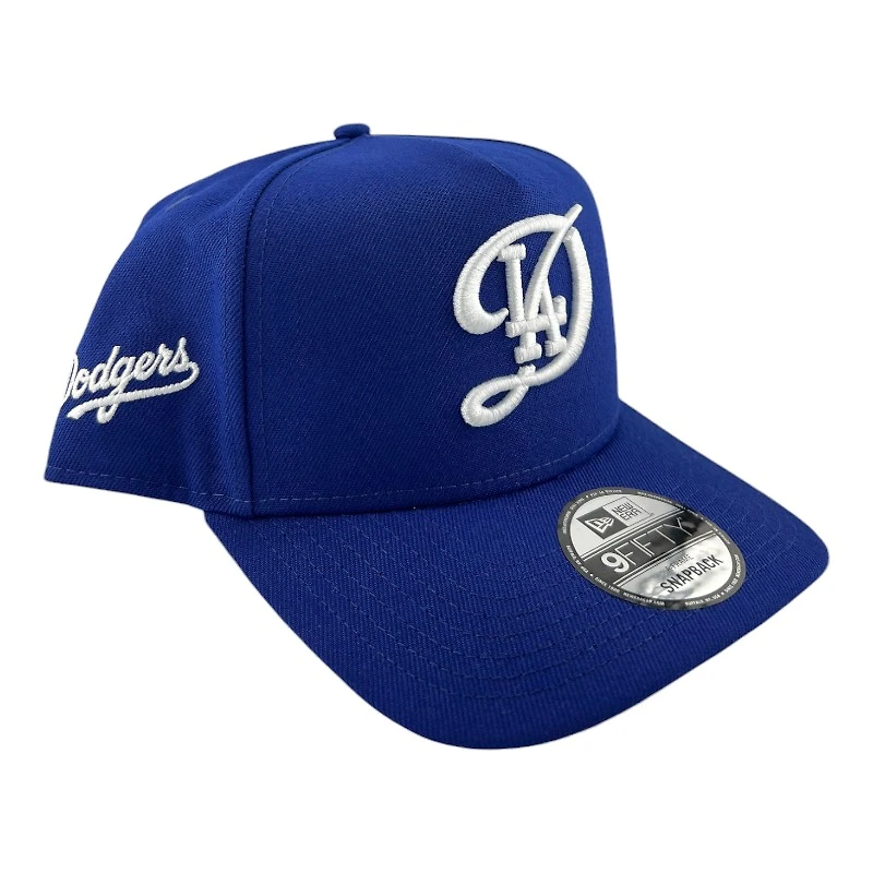 Los Angeles Dodgers Royal Blue City Connect Gray UV New Era 9FIFTY A-Frame Snapback Hat