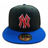 New York Yankees Black and Royal Blue "Moon Landing" Gold UV Era 59FIFTY Fitted Hat