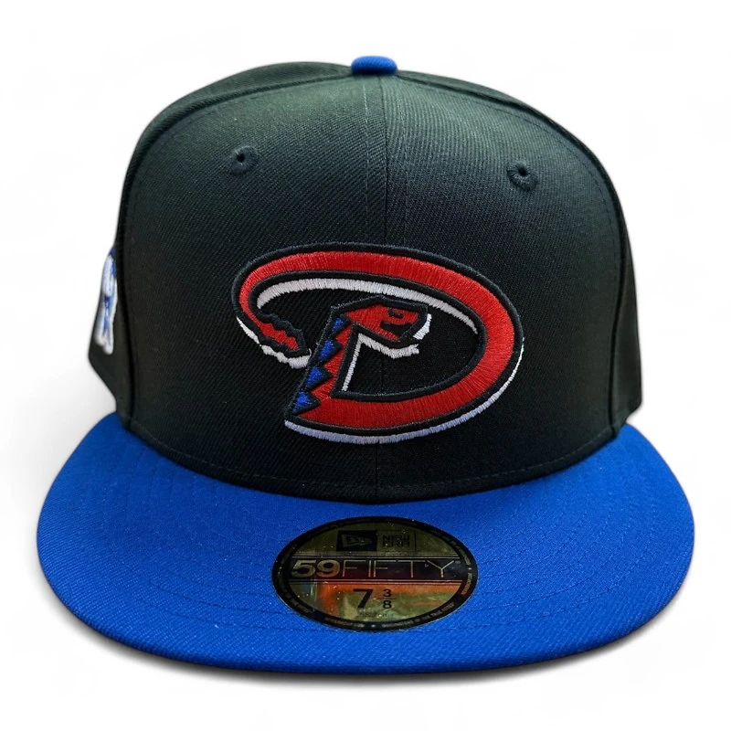 Arizona Diamondbacks Black and Royal Blue "Moon Landing" Gold UV New Era 59FIFTY Fitted Hat