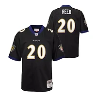 Youth Baltimore Ravens Ed Reed Mitchell & Ness Black 2004 Throwback NFL Jersey