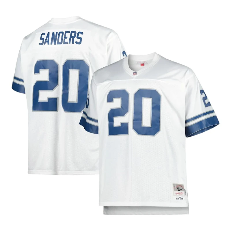 Youth Detroit Lions Barry Sanders Mitchell & Ness White 1996 Throwback NFL Jersey