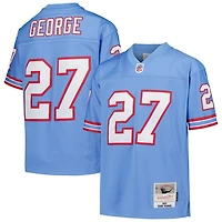 Youth Houston Oilers Eddie George Mitchell & Ness Light Blue 1997 Throwback NFL Jersey