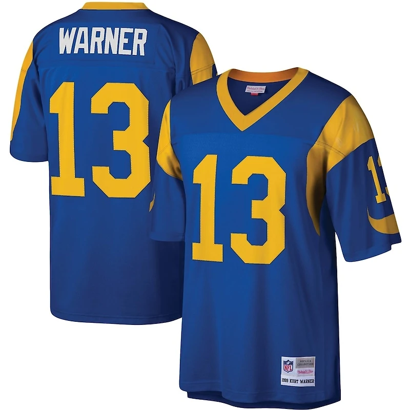 Youth Los Angeles Rams Kurt Warner Mitchell & Ness Royal Blue 1999 Throwback NFL Jersey