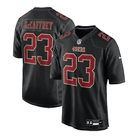 San Francisco 49ers Christian McCaffrey Carbon Black Nike Fashion Game Jersey