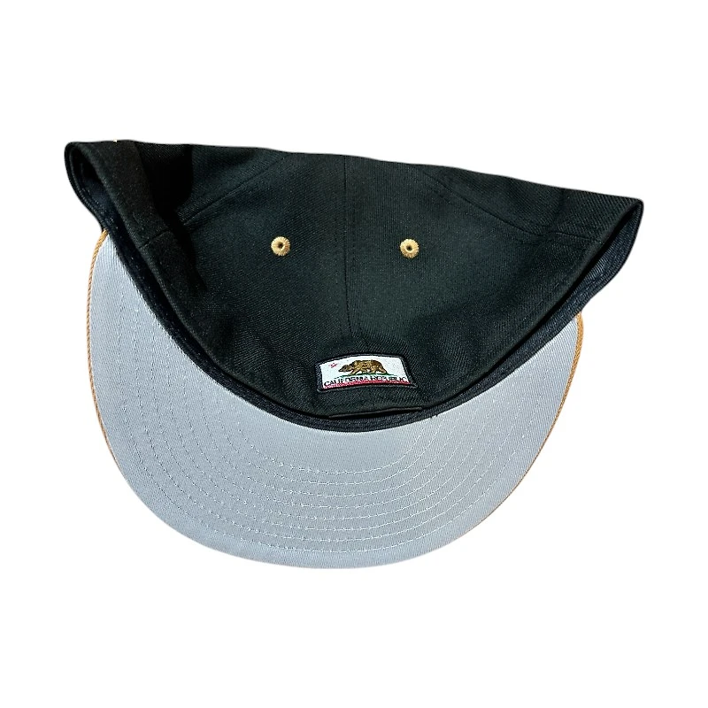 California Republic Black and Tan Gray UV New Era 59FIFTY Fitted Hat