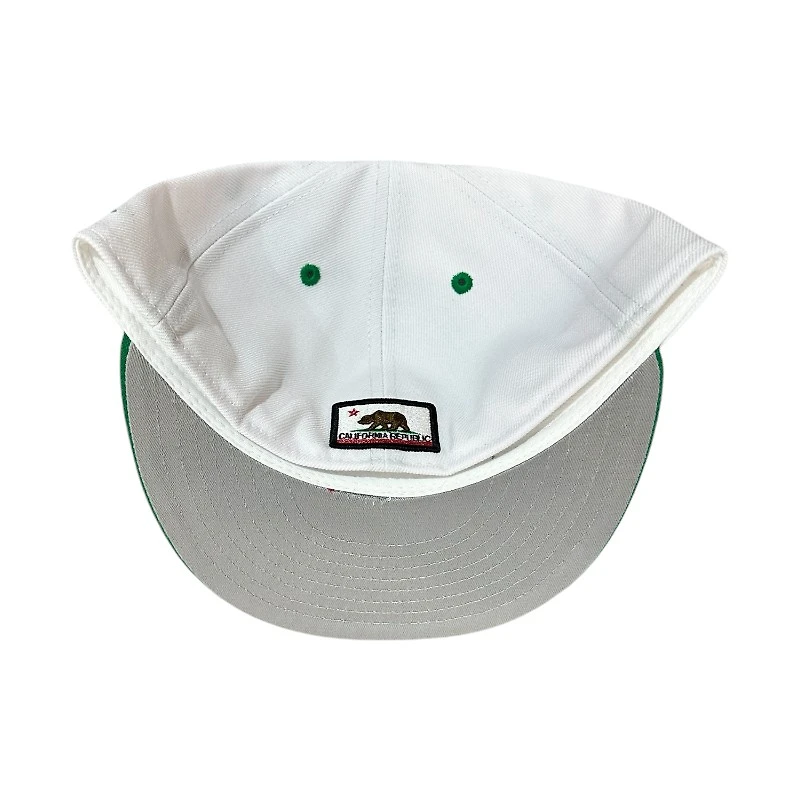 California Republic Optic White and Green Gray UV New Era 59FIFTY Fitted Hat
