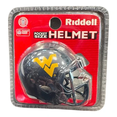 West Virgina Mountaineers Riddell Pocket Size Helmet