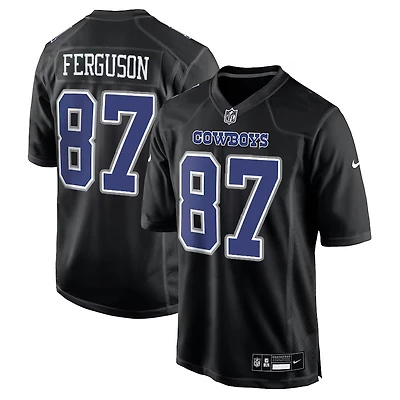 Dallas Cowboys Jake Ferguson Black Nike Fashion Game Jersey