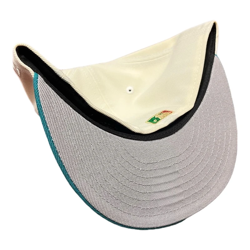 Cleveland Guardians Chrome and Northwest Green Alternate Wings Patch Gray UV New Era 59FIFTY Fitted Hat