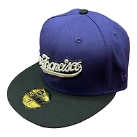 San Francisco Giants Purple and Black 2007 ASG Patch Gray UV New Era 59FIFTY Fitted Hat