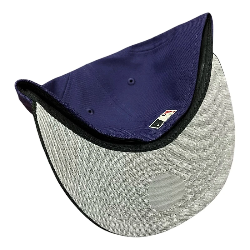 San Francisco Giants Purple and Black 2007 ASG Patch Gray UV New Era 59FIFTY Fitted Hat