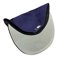 San Francisco Giants Purple and Black 2007 ASG Patch Gray UV New Era 59FIFTY Fitted Hat