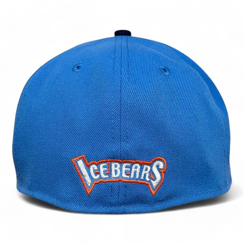 Knoxville Ice Bears X Scruffy City Shiners Blue Two Tone New Era 59FIFTY Fitted Hat