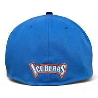 Knoxville Ice Bears X Scruffy City Shiners Blue Two Tone New Era 59FIFTY Fitted Hat