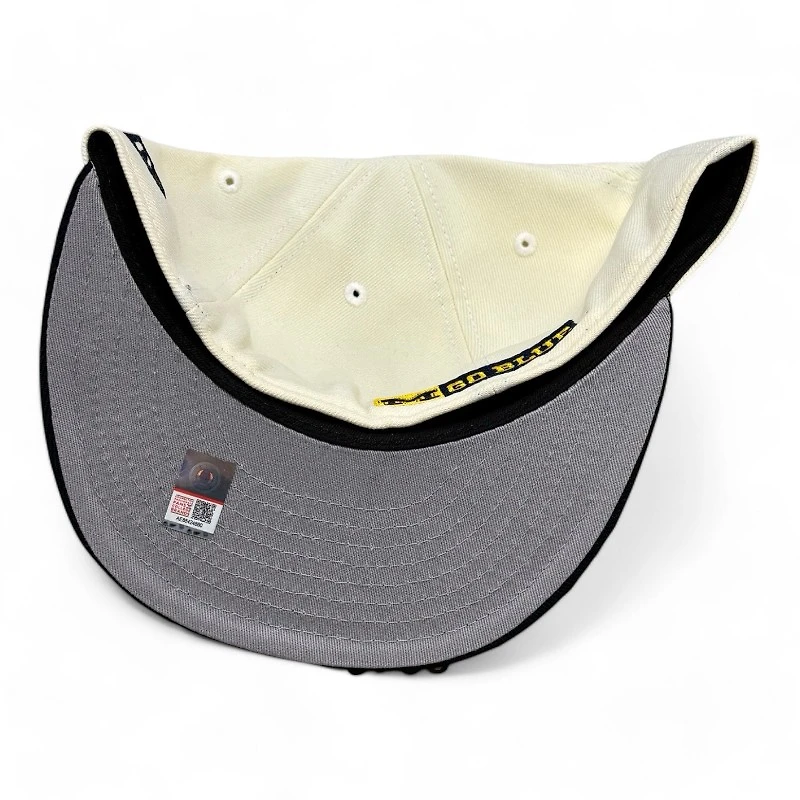 Knoxville Ice Bears X Scruffy City Shiners Chrome and Navy New Era 59FIFTY Fitted Hat