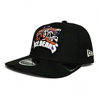 Knoxville Ice Bears X Scruffy City Shiners Black New Era 9SEVENTY Stretch Snap Hat