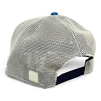 Knoxville Ice Bears X Scruffy City Shiners Navy and White Mesh Trucker New Era 9FIFTY A-Frame Snapback Hat