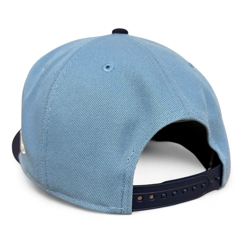 Atlanta Braves Blue and Royal Blue New Era 9FIFTY A-Frame Snapback Hat