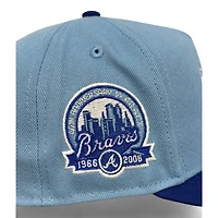 Atlanta Braves Blue and Royal Blue New Era 9FIFTY A-Frame Snapback Hat