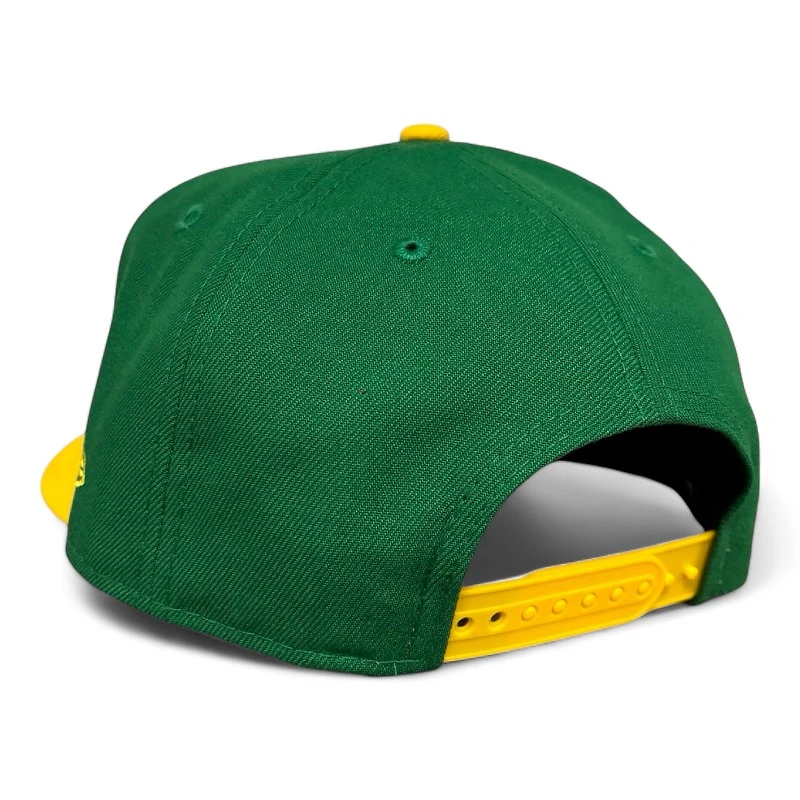Oakland Athletics Green and Yellow Green UV New Era 9FIFTY A-Frame Snapback Hat
