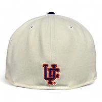 Florida Gators Chrome and Royal Blue 2006 National Champions Patch Green UV New Era 59FIFTY Fitted Hat