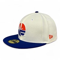 Florida Gators Chrome and Royal Blue 2006 National Champions Patch Green UV New Era 59FIFTY Fitted Hat