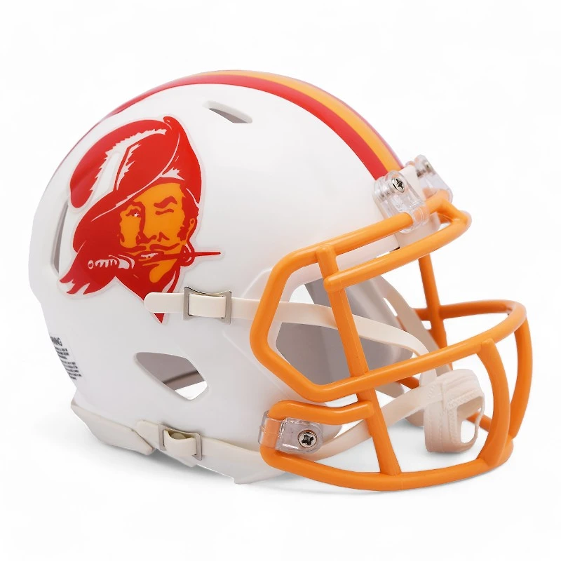 Tampa Bay Buccaneers White 1976-1996 Throwback Riddell Speed Mini Helmet