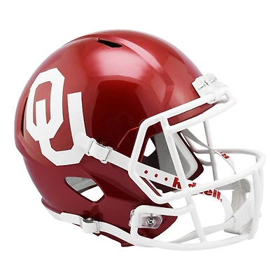 Oklahoma Sooners Red Riddell Replica Speed Full Size Helmet