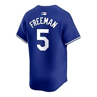 Los Angeles Dodgers Freddie Freeman Royal Blue Alternate Nike Limited Player Jersey
