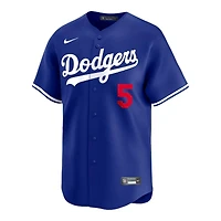 Los Angeles Dodgers Freddie Freeman Royal Blue Alternate Nike Limited Player Jersey