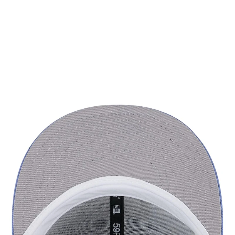 Los Angeles Dodgers City Connect Throwback Pinstripe Gray UV New Era 59FIFTY Fitted Hat